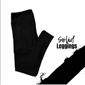 Private Listing 2 pairs OS Black Leggings